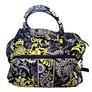 Vera‎ Bradley Large Quilted Shoulder Tote Laptop Bag